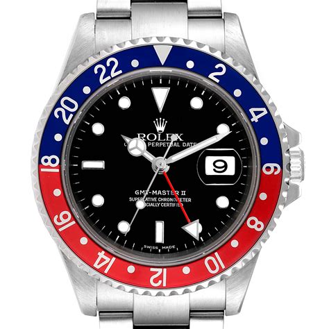 Rolex gmt bezel blue